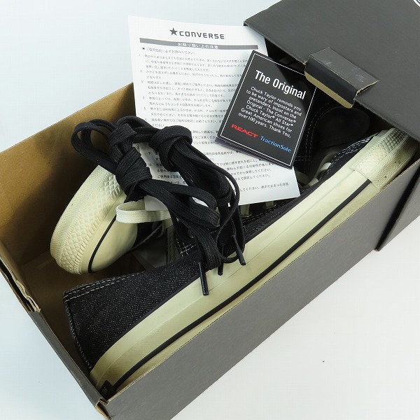 実際に弊社で買取させて頂いたCONVERSE/コンバース ALL STAR 100 OKAYAMA DENIM OX/オールスター100 岡山デニム ローカット 1SC554/27.5の画像 8枚目