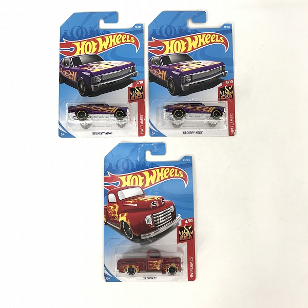 実際に弊社で買取させて頂いた【おまとめ/未開封】Hot Wheels/ホットウィール KING KUDA Magnus Walker/'67 CHEVELLE SS 396/'55 CHEVY HW FLAMES 他の画像 1枚目