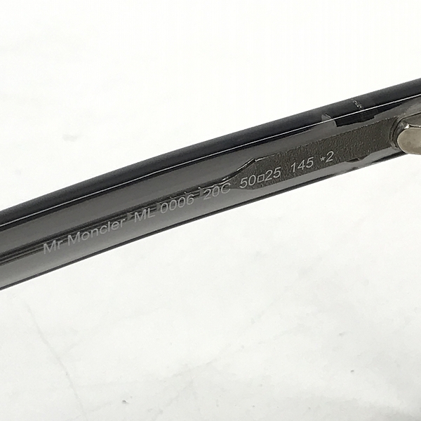 実際に弊社で買取させて頂いたMONCLER/モンクレール サングラス イタリア製 ML 0006 20Cの画像 5枚目