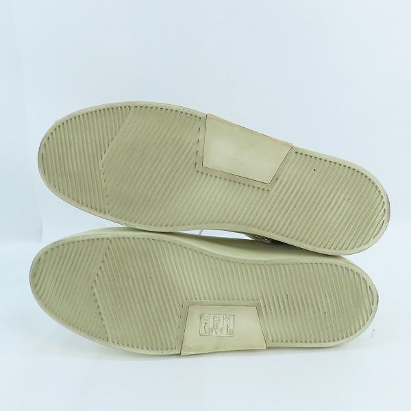 実際に弊社で買取させて頂いたEMPORIO ARMANI/エンポリオアルマーニ レザースニーカー X2X144 10の画像 2枚目