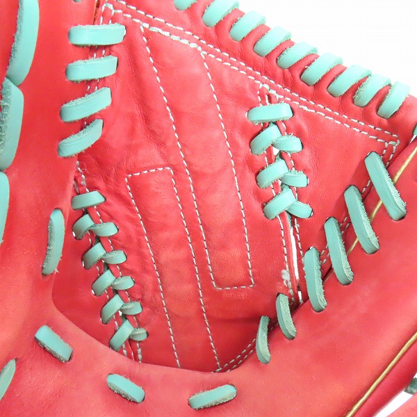 実際に弊社で買取させて頂いたRawlings/ローリングス 投手ピッチャー用 軟式用グローブ GR3FHTCA15Wの画像 8枚目