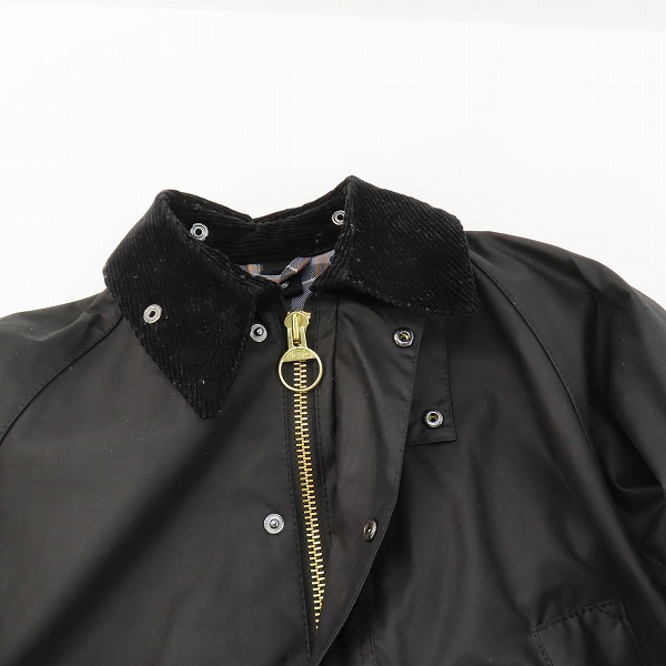 実際に弊社で買取させて頂いたBarbour/バブアー BEDALE/ビデイル オイルドジャケット 2102048/38の画像 2枚目
