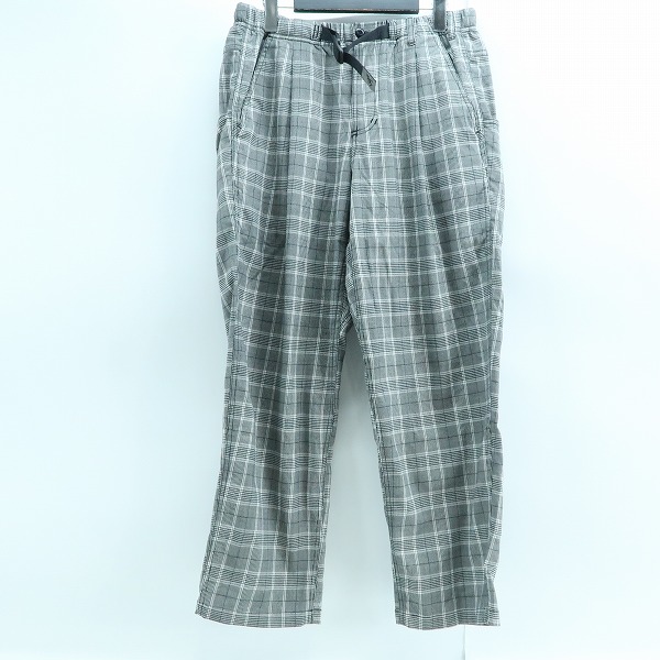 実際に弊社で買取させて頂いた(1)GRAMICCI/グラミチ BEAMS別注 チェック柄 ユーティリティパンツ グレー GMP-19F1183 /M