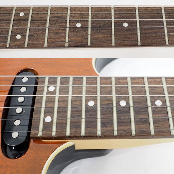 実際に弊社で買取させて頂いた★FERNANDES/フェルナンデス FR-40 リボルバー SSH エレキギター ソフトケース付の画像 3枚目