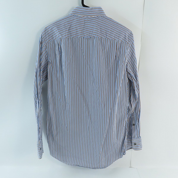 実際に弊社で買取させて頂いたPAUL SMITH LONDON/ポールスミスロンドン ストライプ柄長袖シャツ 243143/Sの画像 1枚目