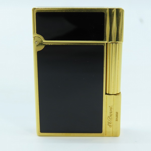 実際に弊社で買取させて頂いたS.T.Dupont/エステーデュポン GATSBY/ギャッツビー ガスライター ブラック×ゴールド