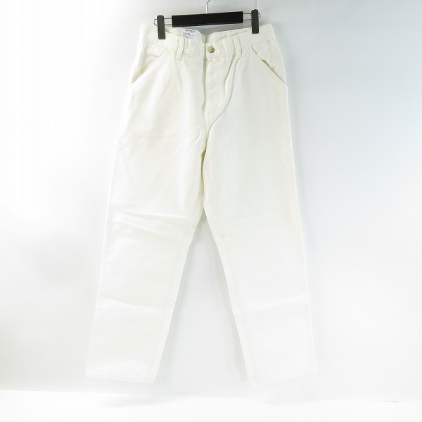 実際に弊社で買取させて頂いた【未使用】Carhartt/カーハート SIMPLE PANT シンプルパンツ ホワイト系/30×32