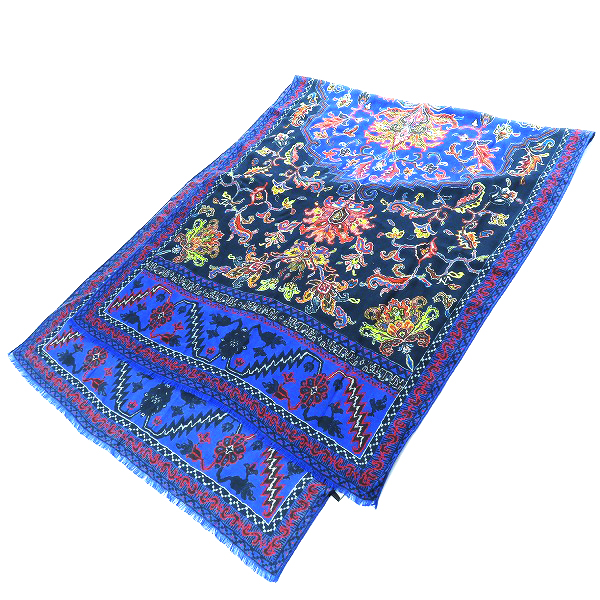 実際に弊社で買取させて頂いたETRO/エトロ  ペイズリー柄大判ストールの画像 4枚目