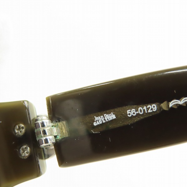 実際に弊社で買取させて頂いたJean Paul GAULTIER/ジャンポールゴルチエ サングラス/アイウェア 56-0129の画像 5枚目