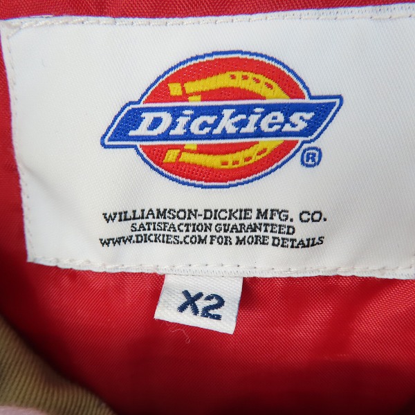 実際に弊社で買取させて頂いたDickies/ディッキーズ 中綿 ベスト ジャケット 124M21SZ01/X2の画像 2枚目