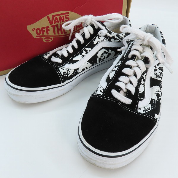 実際に弊社で買取させて頂いたVANS/バンズ OLD SKOOL/オールドスクール SKULLS/スカル VN0A38G1H0B/27.5