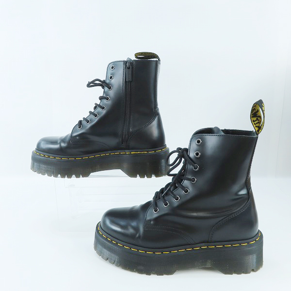 実際に弊社で買取させて頂いたDr.Martens/ドクターマーチン JADON/ジェイドン サイドジップ 8ホールブーツ 15265001/UK7の画像 3枚目