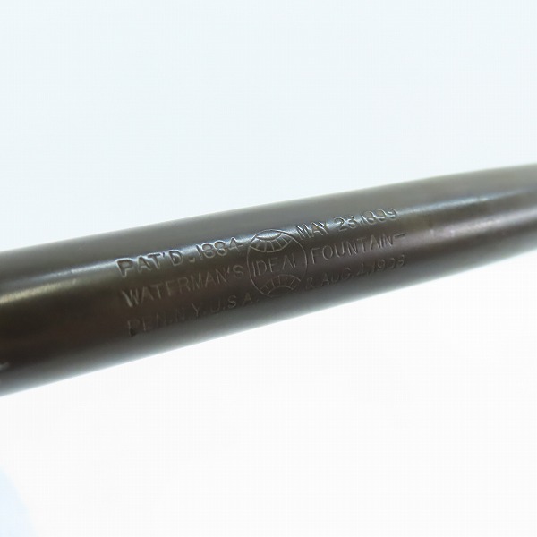実際に弊社で買取させて頂いたWATERMAN'S/ウォーターマン IDEAL pat'd 1884/80S ヴィンテージ万年筆の画像 3枚目