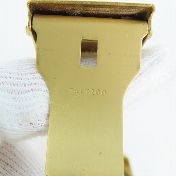 実際に弊社で買取させて頂いたDIESEL/ディーゼル MEGA CHIEF/メガチーフ クォーツ/クロノグラフ腕時計 ゴールド DZ-4360の画像 8枚目