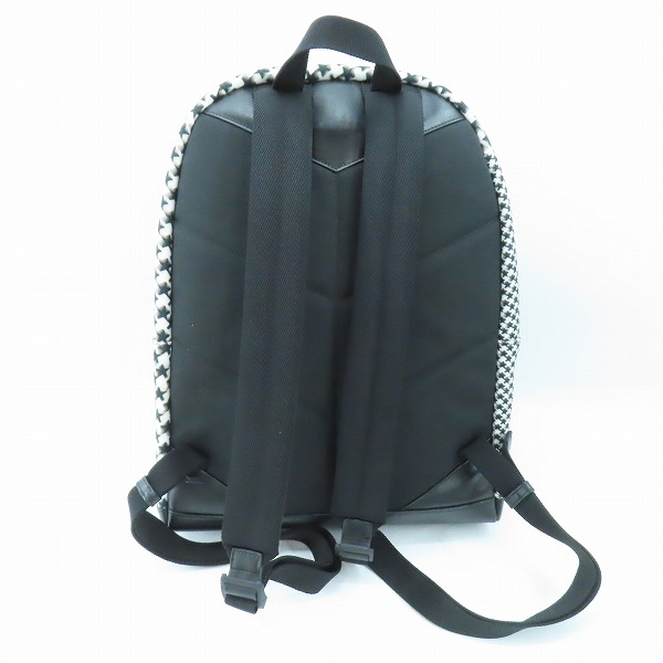 実際に弊社で買取させて頂いたJimmy Choo/ジミーチュウ WILMER/ウィルマー 千鳥柄 リュックサック/バックパックの画像 1枚目