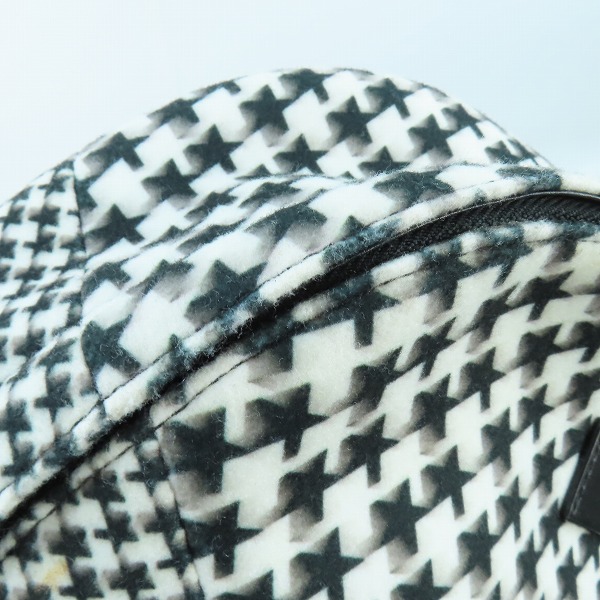 実際に弊社で買取させて頂いたJimmy Choo/ジミーチュウ WILMER/ウィルマー 千鳥柄 リュックサック/バックパックの画像 6枚目