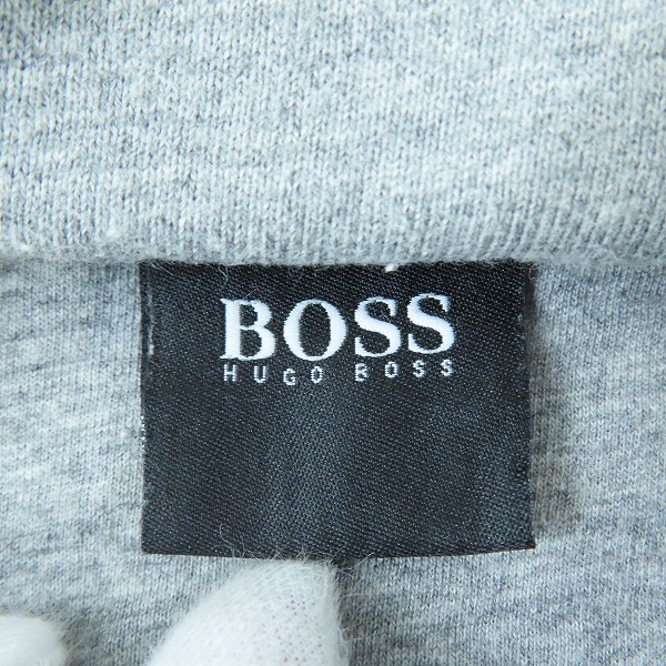 実際に弊社で買取させて頂いたHUGO BOSS/ヒューゴボス ジップアップジャケット グレー/XXLの画像 3枚目
