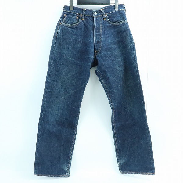 実際に弊社で買取させて頂いたEVISU/エヴィス NO.2 野球ボール刺繍 カモメ Lot.2001/32×35