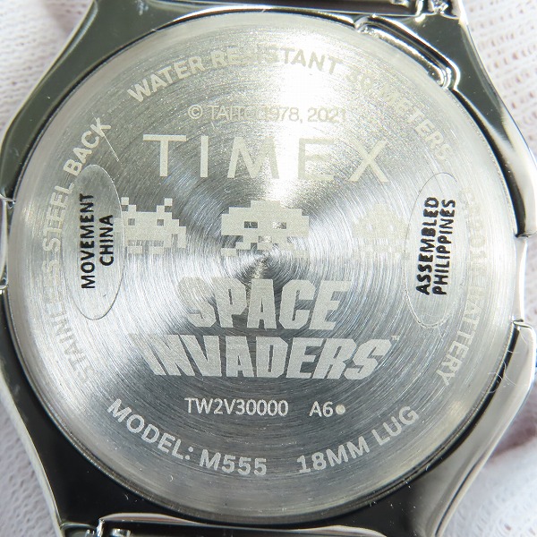 実際に弊社で買取させて頂いた(3)TIMEX/タイメックス スペースインベーダー  腕時計 TW2V30000の画像 3枚目