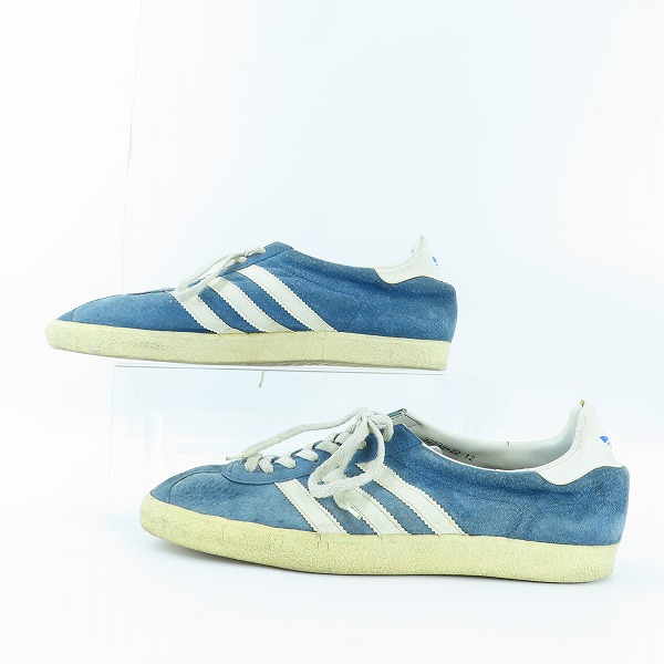 実際に弊社で買取させて頂いた【観賞用】adidas/アディダス GAZELLE ビンテージスニーカー ユーゴスラビア製/US12の画像 3枚目