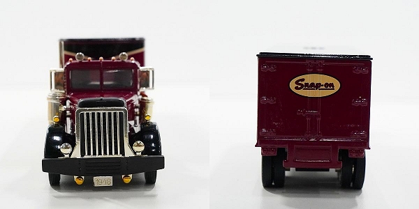 実際に弊社で買取させて頂いたSnap-on/スナップオン 1/43 1948 PETERBILT TRACTOR TRALER Limited Edition ダイキャスト ミニカー 貯金箱の画像 1枚目