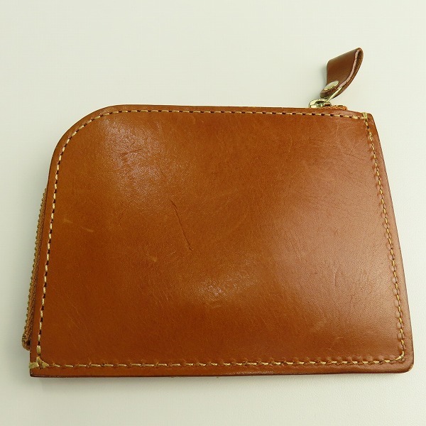 実際に弊社で買取させて頂いた土屋鞄製造所/ツチヤカバン L字ファスナー レザー ウォレット/コインケース/小銭入れの画像 1枚目