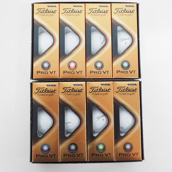 実際に弊社で買取させて頂いた【未使用】Titleist/タイトリスト PRO V1 ゴルフボール ホワイト 2ダース