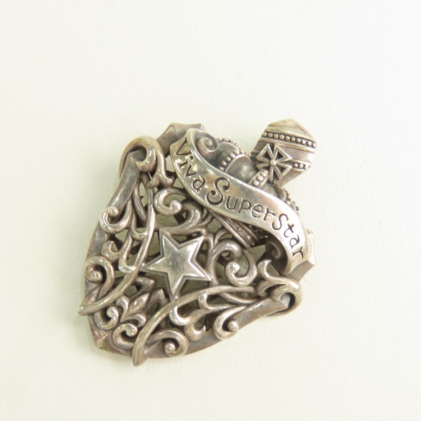 実際に弊社で買取させて頂いたJustin Davis/ジャスティンデイビス A.W SUPER STAR ペンダントトップ/SPJ251