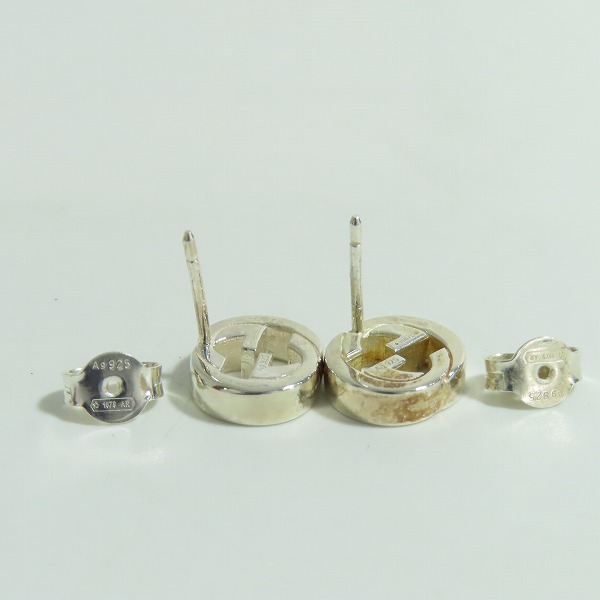 実際に弊社で買取させて頂いたGUCCI/グッチ ロッキングピアス シルバー925の画像 4枚目