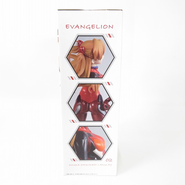 実際に弊社で買取させて頂いた【未開封】BANDAI 一番くじ シン・エヴァンゲリオン 劇場版 ～初号機、覚醒…！～ B賞 式波・アスカ・ラングレー フィギュアの画像 3枚目