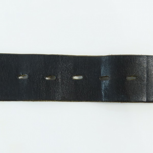 実際に弊社で買取させて頂いたHTC/エイチティーシー Hollywood Trading Company スタッズ ベルト SOLID BRASS/ソリッドブラス バックル/34の画像 6枚目