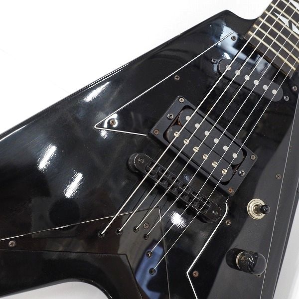 実際に弊社で買取させて頂いた★【難有り】Gibson/ギブソン Flying V/フライング V V90 1989年製 エレキギター ハードケース付の画像 5枚目