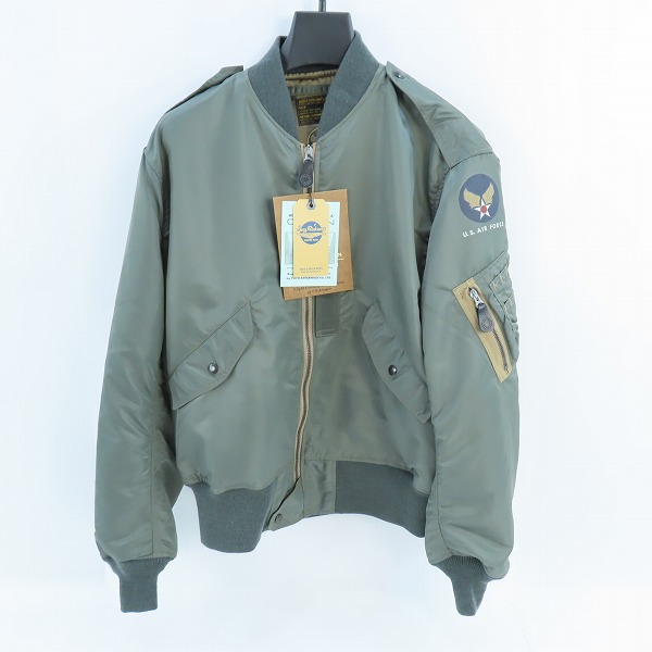実際に弊社で買取させて頂いたBUZZ RICKSON'S/バズリクソンズ L-2B SKYLINE CLOTHING CORPORATION フライトジャケット BR14870 /XL