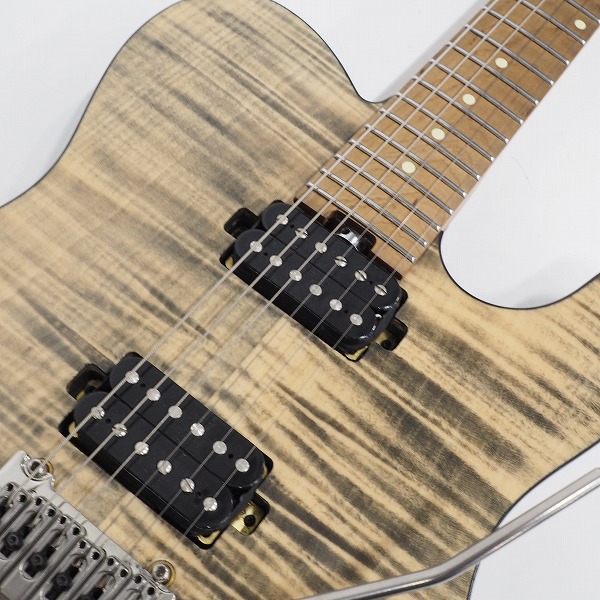 実際に弊社で買取させて頂いた★Bacchus/バッカス GLOBAL Series TACTICS24-FM/RSM T-CHG テレキャスシェイプ コイルタップ搭載 ギグケース付の画像 5枚目