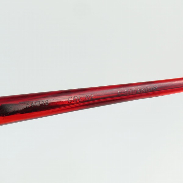 実際に弊社で買取させて頂いたJAPONISM/ジャポニスム 度入り眼鏡/メガネフレーム JN-451/Col.02の画像 5枚目