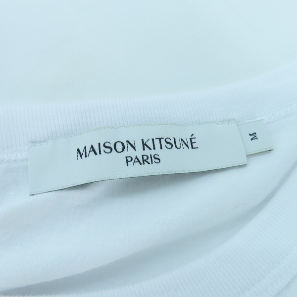 実際に弊社で買取させて頂いたMAISON KITSUNE/メゾンキツネ クルーネック Tシャツ FM00120KJ0010/Mの画像 2枚目
