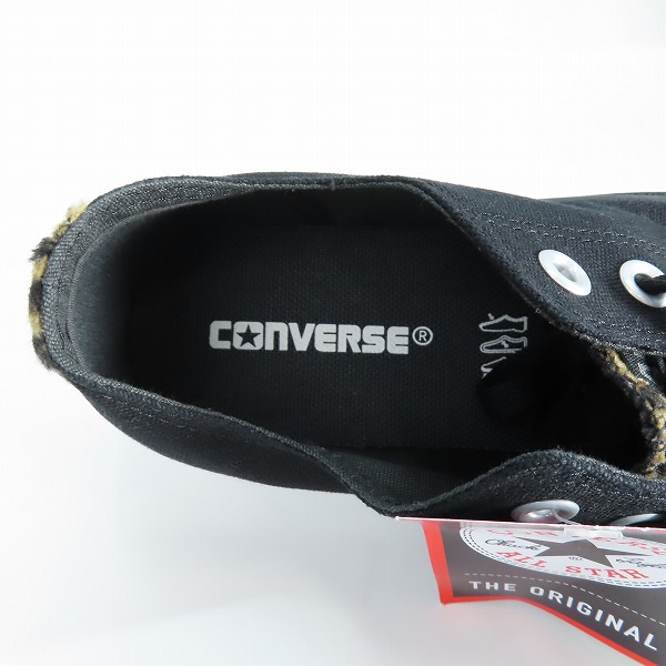 実際に弊社で買取させて頂いた【未使用】CONVERSE/コンバース オールスター LEO PARD SERIES 横浜流星モデル  オリジナルフォトカード付 1CL571/25.5の画像 4枚目
