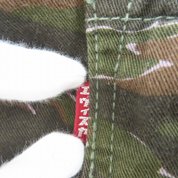 実際に弊社で買取させて頂いたEVISU/エヴィス 新恵美寿神頭 カモメ 大黒カモメ 迷彩柄 オールインワン ツナギ つなぎ LOT.1010 42の画像 7枚目