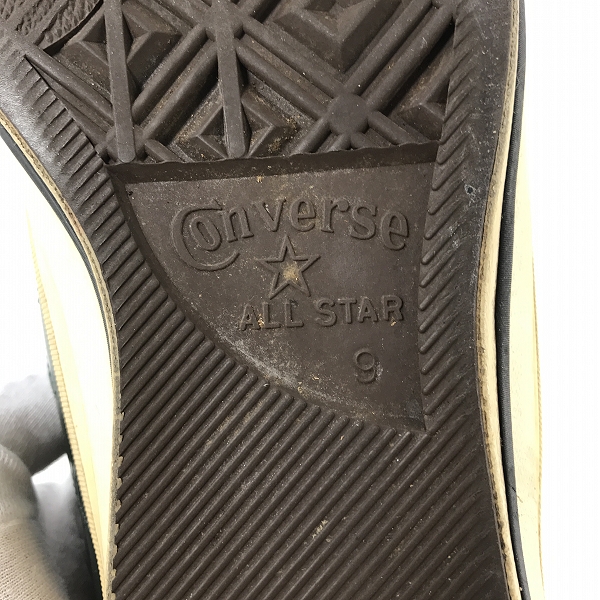 実際に弊社で買取させて頂いたCONVERSE/コンバース ONE STAR V3/ワンスター ベルクロ レザースニーカー/9の画像 5枚目