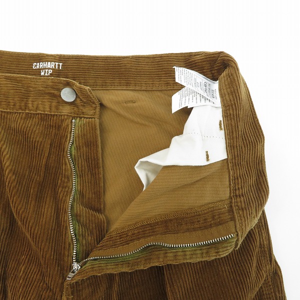 実際に弊社で買取させて頂いたCarhartt/カーハート SIMPLE PANT シンプルパンツ/コーデュロイパンツ I027217/30×32の画像 6枚目