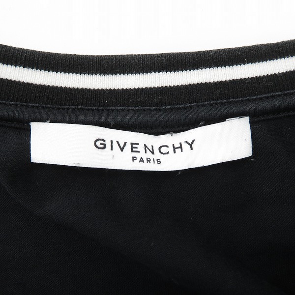 実際に弊社で買取させて頂いた【JPタグ】GIVENCHY/ジバンシィ 4G コントラスト オーバーサイズTシャツ BM70KU3002/XSの画像 2枚目
