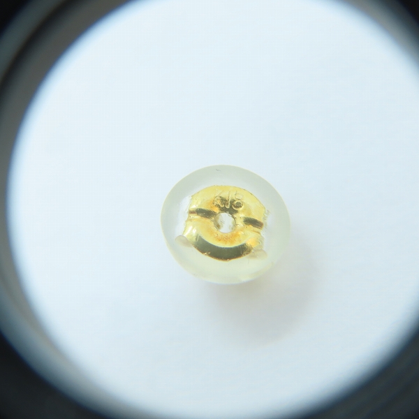 実際に弊社で買取させて頂いたBloody Mary/ブラッディマリー K18 クロス ストーン付き ピアスの画像 7枚目