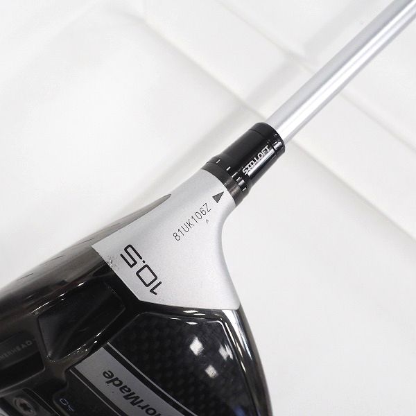 実際に弊社で買取させて頂いたTaylorMade/テーラーメイド M3 ドライバー 1w/10.5° KUROKAGE TM5 FLEX:S ヘッドカバー付きの画像 6枚目