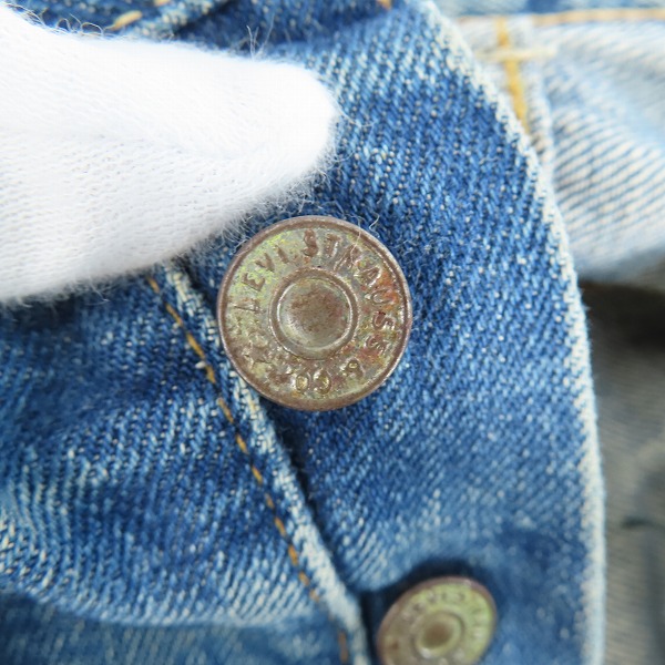 実際に弊社で買取させて頂いたLEVI'S/リーバイス ボタン裏刻印4 足長R ボタンフライ デニムパンツ/ジーンズの画像 3枚目