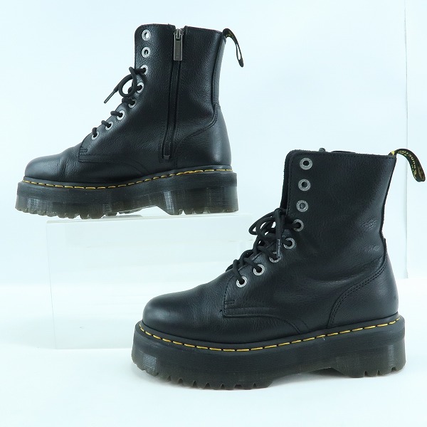 実際に弊社で買取させて頂いたDr.Martens/ドクターマーチン JADON Ⅲ/ジェイドン 3 サイドジップ 8ホールブーツ 26378001/UK7の画像 3枚目