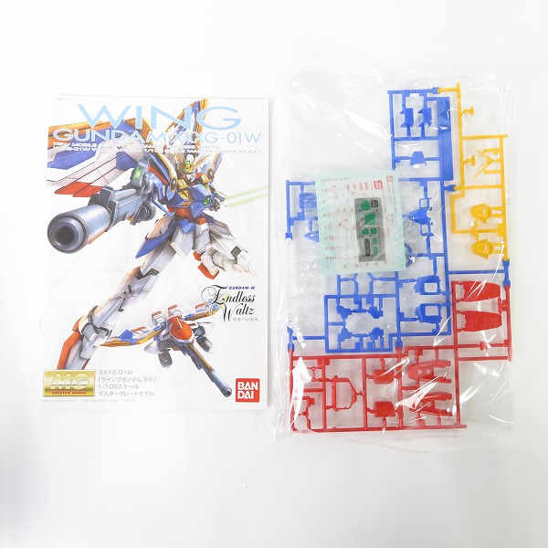 実際に弊社で買取させて頂いた【未組立】BANDAI/バンダイスピリッツ MG 1/100 ウイングガンダム EW/エンドレスワルツ/W/ガンプラの画像 1枚目