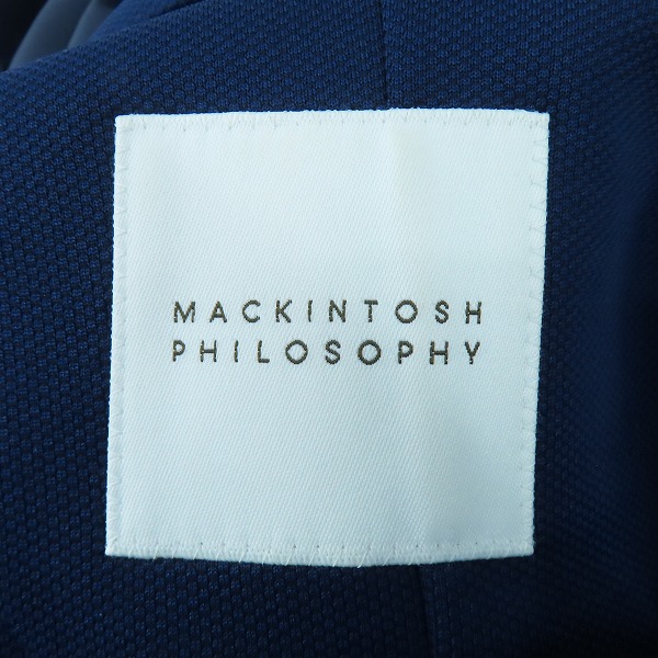 実際に弊社で買取させて頂いたMACKINTOSH PHILOSOPHY/マッキントッシュ フィロソフィー TROTTER 2Bテーラード ジャケット H1E21-134-27 40Lの画像 3枚目