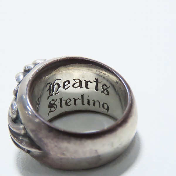 実際に弊社で買取させて頂いたCHROME HEARTS/クロムハーツ フローラルクロスリング/8号の画像 7枚目