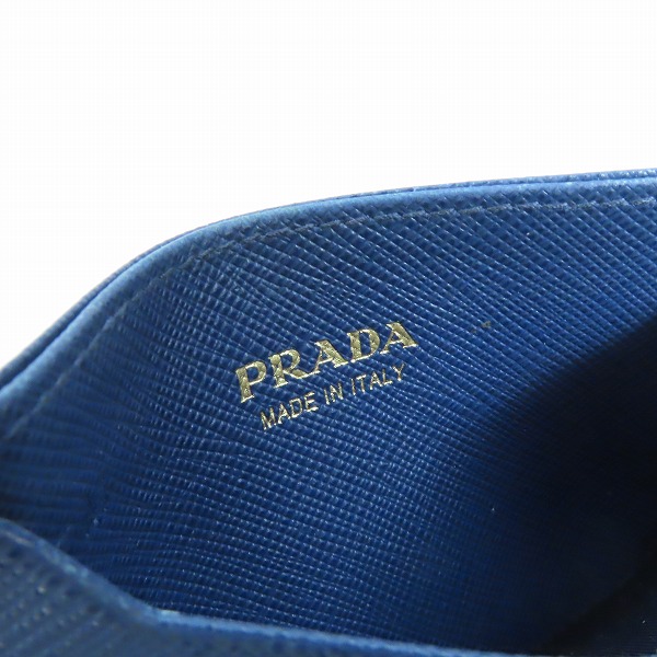 実際に弊社で買取させて頂いたPRADA/プラダ カードケース サフィアーノレザーの画像 4枚目