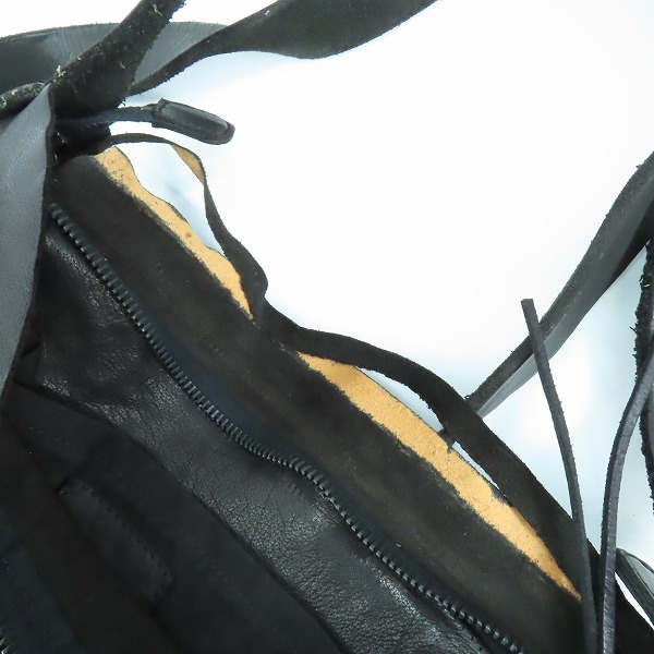 実際に弊社で買取させて頂いたATTACHMENT/アタッチメント レザー ワンショルダー バッグの画像 5枚目